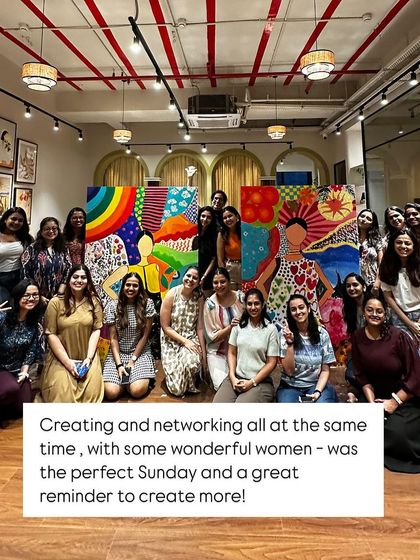 Nishka Mehta - Painting Workshops & Art Parties Collaborative Masterpieces photo 4