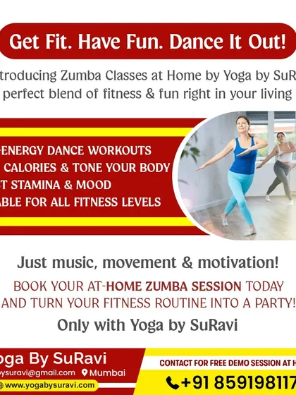 Get fit and have fun with our at-home Zumba classes. These high-energy dance workouts are designed to burn calories, boost stamina, and lift your mood.