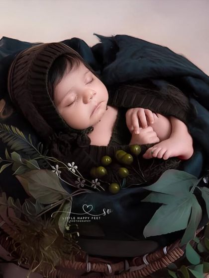 Embracing nature's serenity. This dark, moody setup with deep green tones and natural elements creates a feeling of being deep within a peaceful forest.