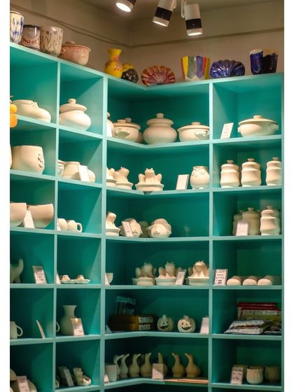 Our shelves are stocked with a wide variety of unpainted ceramic shapes, from simple pots to intricate figurines, waiting for your artistic touch.