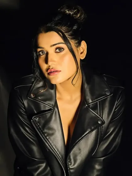 This is an example of a powerful, character-driven look for a fashion portfolio or music video. I used a deep smokey eye and a defined matte lip, paired with a sleek high bun, to create an edgy and confident aesthetic that commands attention.