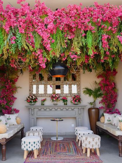 Vibrant Haldi & Mehendi Ceremonies photo 41