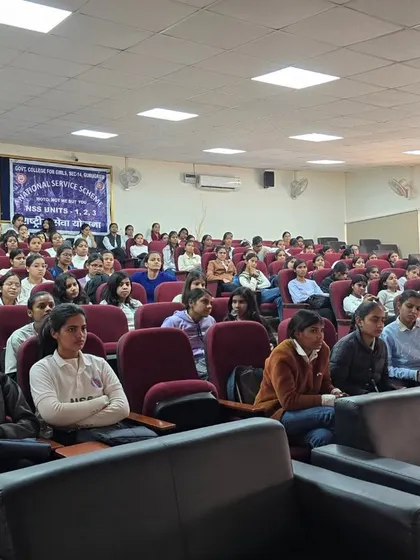 The audience at the NSS workshop, listening intently. Educating young minds is one of the most effective ways to bring about long-term cultural change regarding workplace safety.