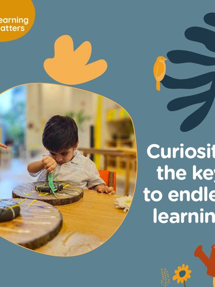 Curiosity is the key to endless learning. We nurture inquisitive minds by encouraging children to ask, explore, and grow.