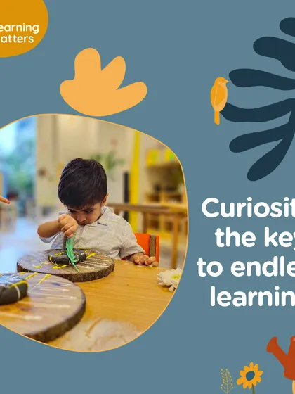 This series of graphic posts highlights our core values and beliefs: from the power of curiosity, wonder, and joy to the importance of agency, creativity, and multisensory learning.