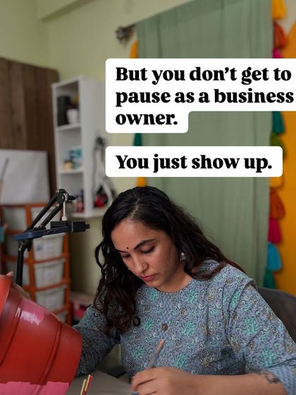 Some days you just want to pause, but as a business owner, you don't get to. You just show up and keep creating. A glimpse into the last two weeks at the studio.