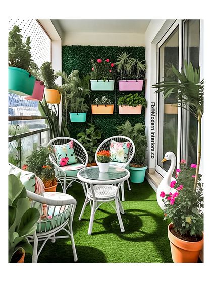 Designing with a Touch of Sweetness - Balcony Makeovers Cozy Seating Nooks photo 8