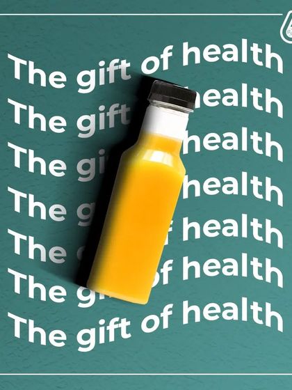 The gift of health is the best gift of all. Our fresh juices are like a bottle of pure nutrition, perfect for boosting your immunity and energy levels.