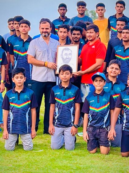 Celebrating a birthday with the team. We are a close-knit family, supporting each other on and off the field.