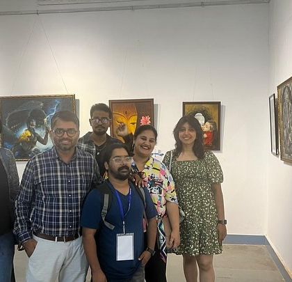 Another group of happy visitors.