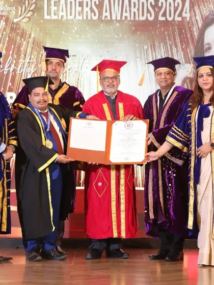 As a Guest of Honour at the International Influential Leaders Awards 2024, I had the privilege of felicitating new PhD holders. It was an honor to be part of an event celebrating academic and professional excellence.