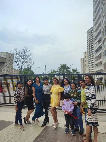 A group photo with the amazing women who joined us for the inauguration. Our community is our biggest strength.