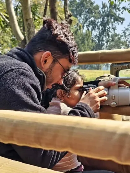 Passing on the passion. There is no greater joy than teaching the next generation to see and love the jungle. This is why I do what I do.