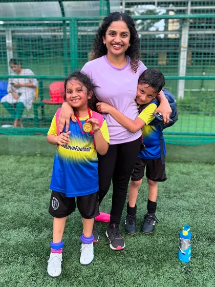 Sibling success. Hairah and Haider, our Players of the Month from the Cooperage training center.