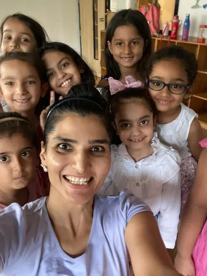 A final group selfie with my Gurgaon class at the end of the term. Celebrating our journey together is so important.