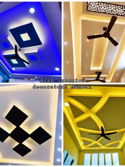 Here are some great ideas for integrating fans into your false ceiling, with designs ranging from modern and minimal to bold and graphic.