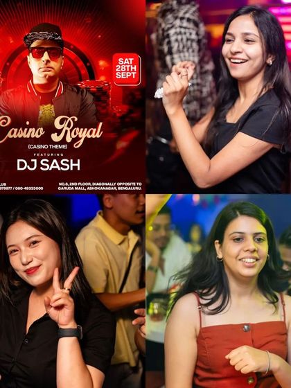 More fun from our 'Casino Royale' night. The theme adds an extra layer of excitement to the party.