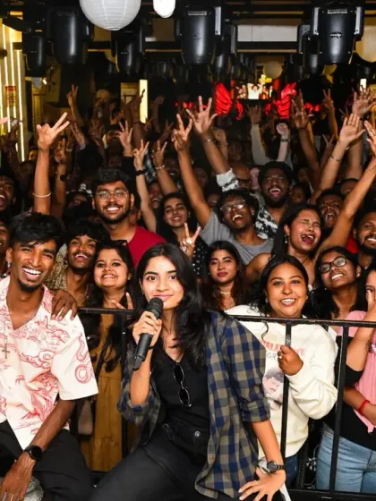 Nothing beats the energy of a fan party. This was for a Thalapathy Vijay tribute night, and the connection with the crowd was electric. I love creating these special nights for fellow fans.