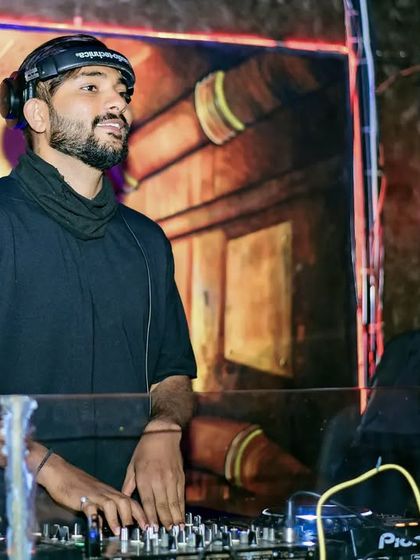 Here I am, deep in the mix at Shift Lounge. This venue was a great place to explore different sounds and push my creative boundaries, which is essential for any artist's growth.