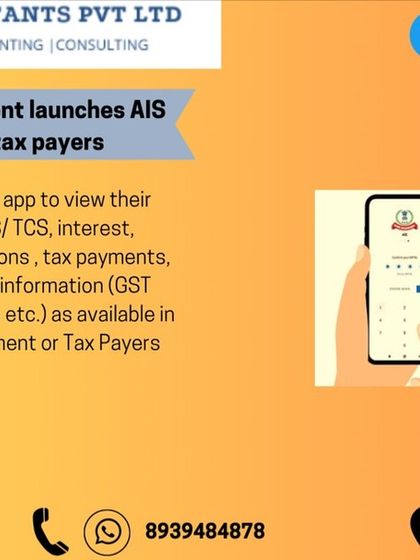 The Income Tax Department has launched a new mobile app called 'AIS for Taxpayer'. This app allows you to easily view your financial information, including TDS, interest, dividends, and tax payments, all in one place.