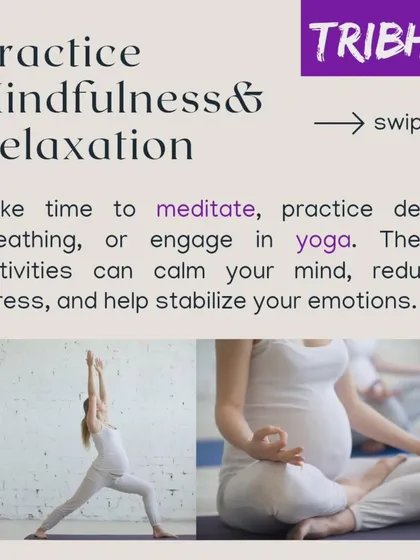 Practicing mindfulness and relaxation can help stabilize your emotions. Take time to meditate, practice deep breathing, or engage in a calming yoga flow.