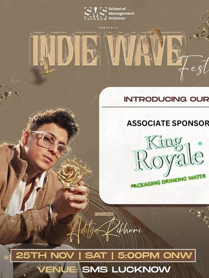 A partner announcement for King Royale packaged drinking water. No partner is too big or too small; I ensure everyone gets their moment in the spotlight.