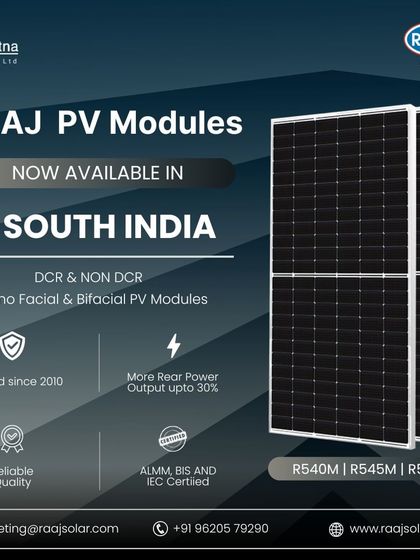 Raaj Solar - Utility-Scale & Industrial Solar Projects Our Pan-India Presence & Expertise photo 10