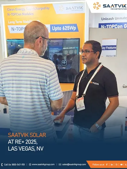 Highlights from our successful participation at RE+ 2025 in Las Vegas, where we represented India's solar manufacturing leadership on a global stage and connected with innovators and partners.