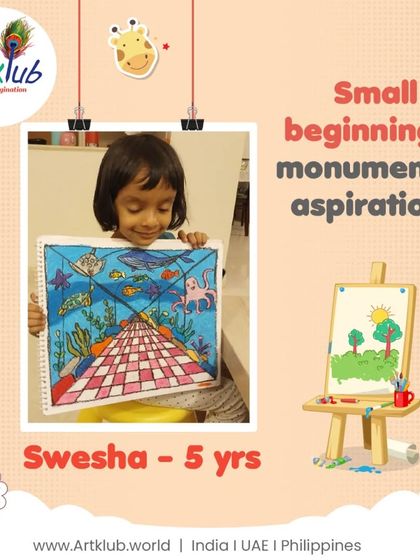 Artklub - Art & Craft Classes for Kids First Strokes: Art for Ages 4-6 photo 10