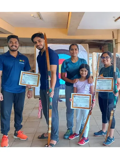 The August 2023 graduating group. It was a pleasure coaching this batch of enthusiastic new archers.