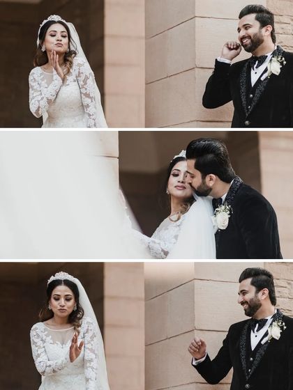 Weddings by Lifeworks - Pre-Wedding & Couple Photoshoots Elegant Wedding Day Portraits photo 5