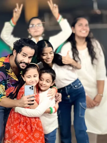 A happy selfie with our students. Our instructors build strong bonds with every dancer, creating a true family atmosphere.