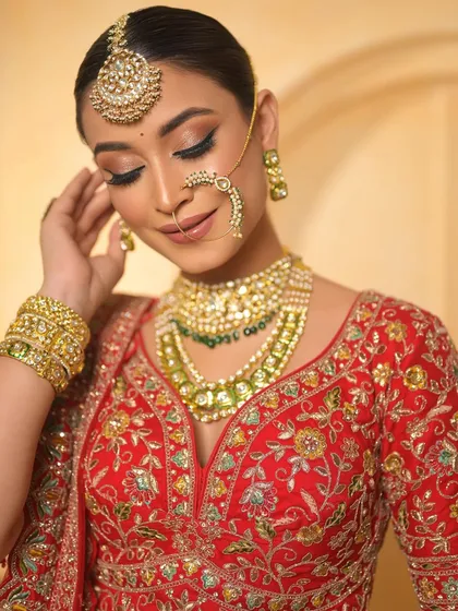 Blended, beautiful, bridal. This close-up shot highlights the perfectly blended eyeshadow and flawless base, a signature of my pro course teachings.