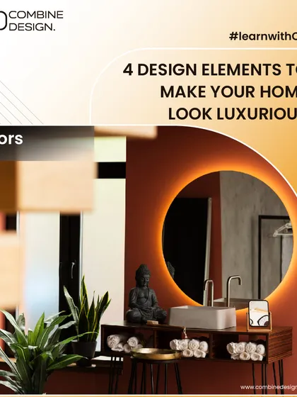 Learn with CD: Mirrors enhance the perception of space and add a touch of glamour, instantly making a room feel more luxurious.