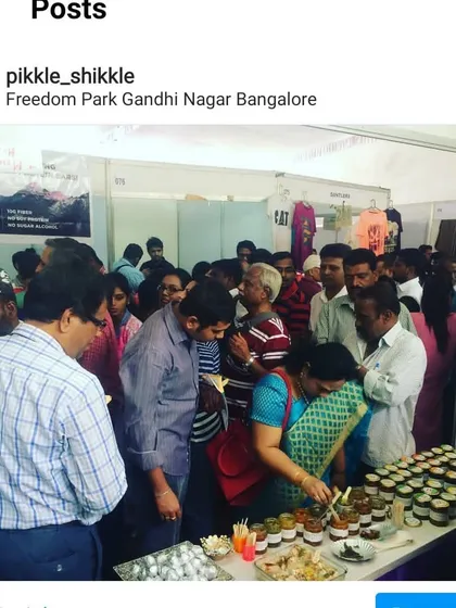 A packed stall at Freedom Park. I am so grateful for the overwhelming response we've received over the years.