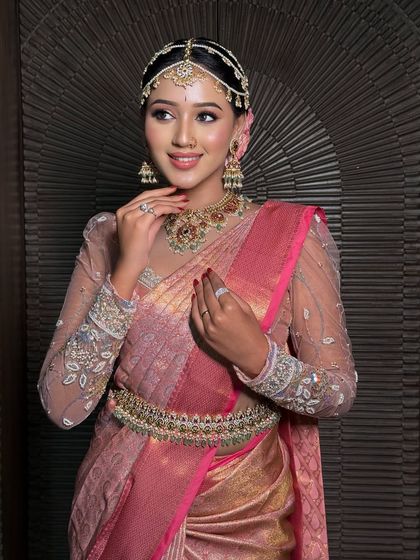 South Indian Bridal Drapes photo 22