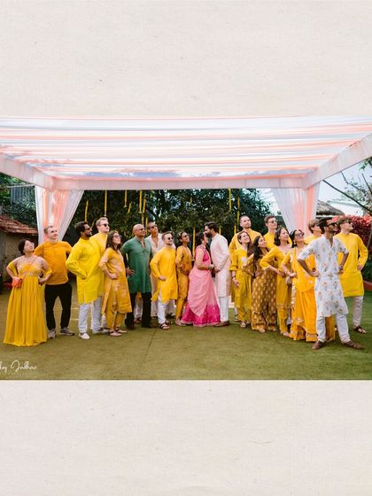 Vibrant Haldi Celebrations photo 21