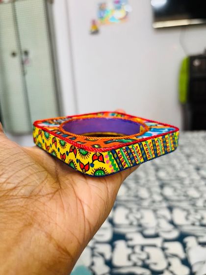 Each side of the Banjara Bangle tells a different story with its unique patterns and colors. This is wearable art that’s full of character.