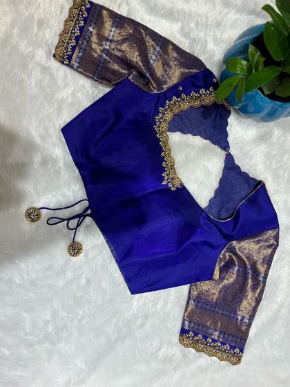 The Glamhouse - Ethnic Wear & Jewellery Rentals Modern & Chic Blouse Designs photo 39