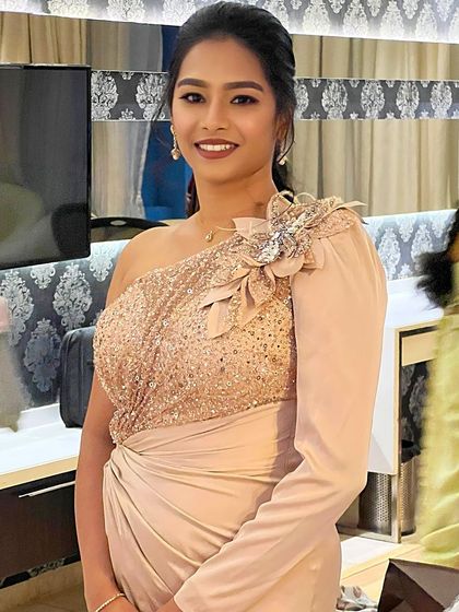 Shwetha Mahadev - Bridal Makeup Artistry Modern Reception & Sangeet Glam photo 25