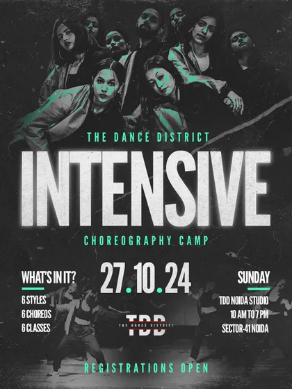 The District Intensive is here. This is your chance to immerse yourself in dance for a full day.