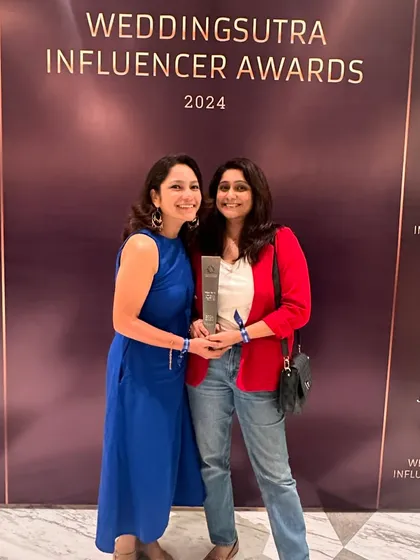 We are so humbled and grateful. After 11 years in the industry, we won an award from the prestigious WeddingSutra. A huge thank you to our team, our families, and all the amazing couples who have trusted us.
