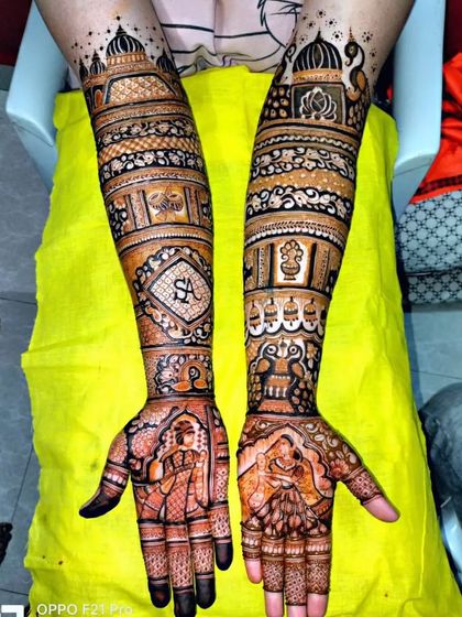 Bunty Rajasthani Mehandi - Bridal Mehendi Classic Rajasthani & Traditional Motifs photo 23