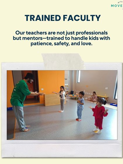Our teachers are not just professionals but mentors, trained to handle kids with patience, safety, and love.