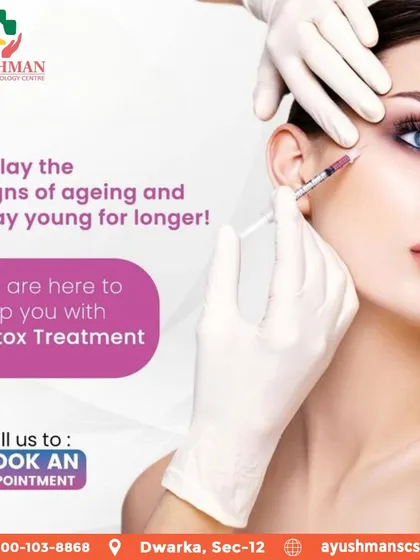 This image captures the precision of our Botox treatments. We carefully administer injections to delay the signs of aging, helping you stay young for longer with natural-looking results.