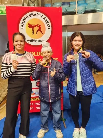 Our youngest champions. These girls show that strength and discipline can be learned at any age.