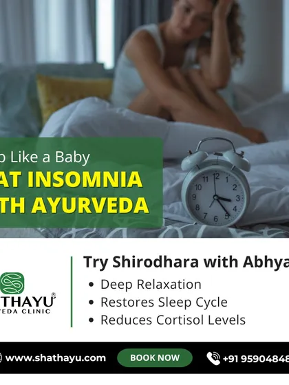 If you are struggling with insomnia, Ayurveda offers a path to restoring your natural sleep cycle. I use a combination of Shirodhara and Abhyanga massage to reduce stress hormones like cortisol and guide your body into deep, restorative rest.
