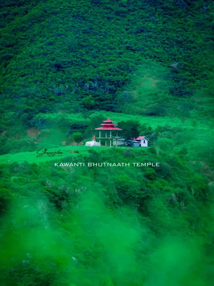 A misty, atmospheric shot of the Kawanti Bhutnaath temple. This photo demonstrates how I can use weather and natural fog to create a mysterious and timeless mood for a video.