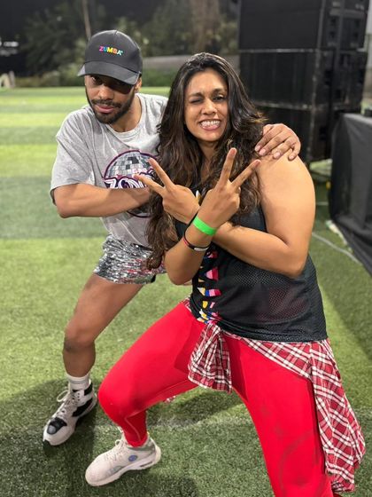 Sahana Jagannatha - Zumba Classes The Zoor Experience in India photo 11
