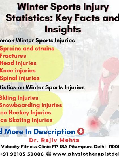 This post provides key facts and statistics on common winter sports injuries. Being aware of the risks in activities like skiing and snowboarding is the first step to prevention.